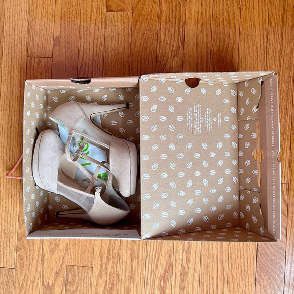 Call It Spring Arangea-32 Women’s High Heel Suede Shoes - Picture 12 of 15